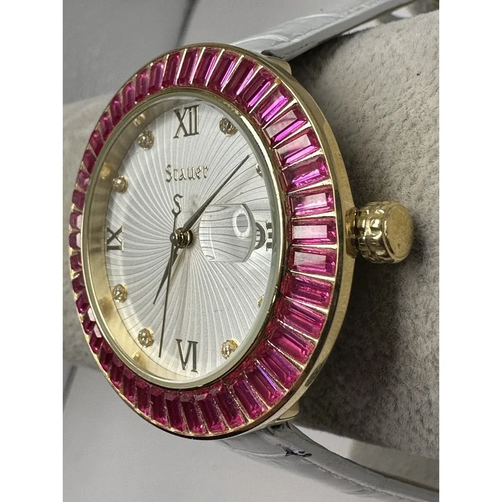 Stauer 22774‎ New Battery Ladies Watch 42MM 8